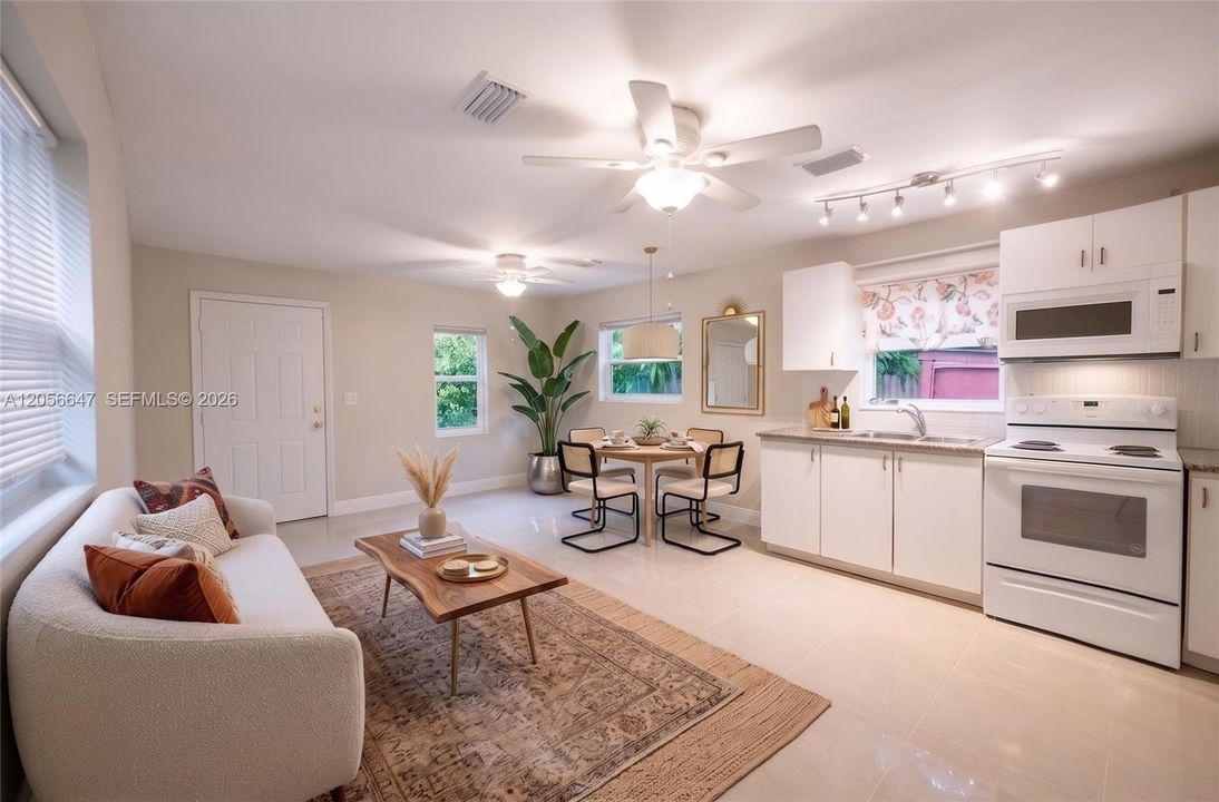 Example of furnished room