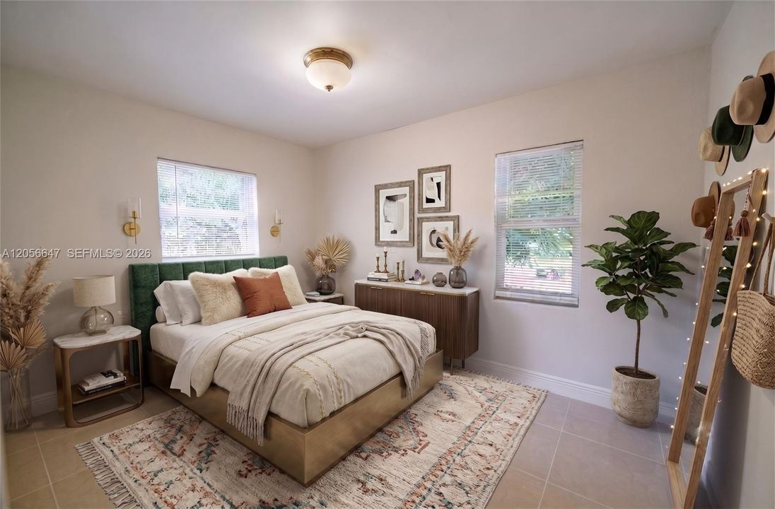 Example of furnished room