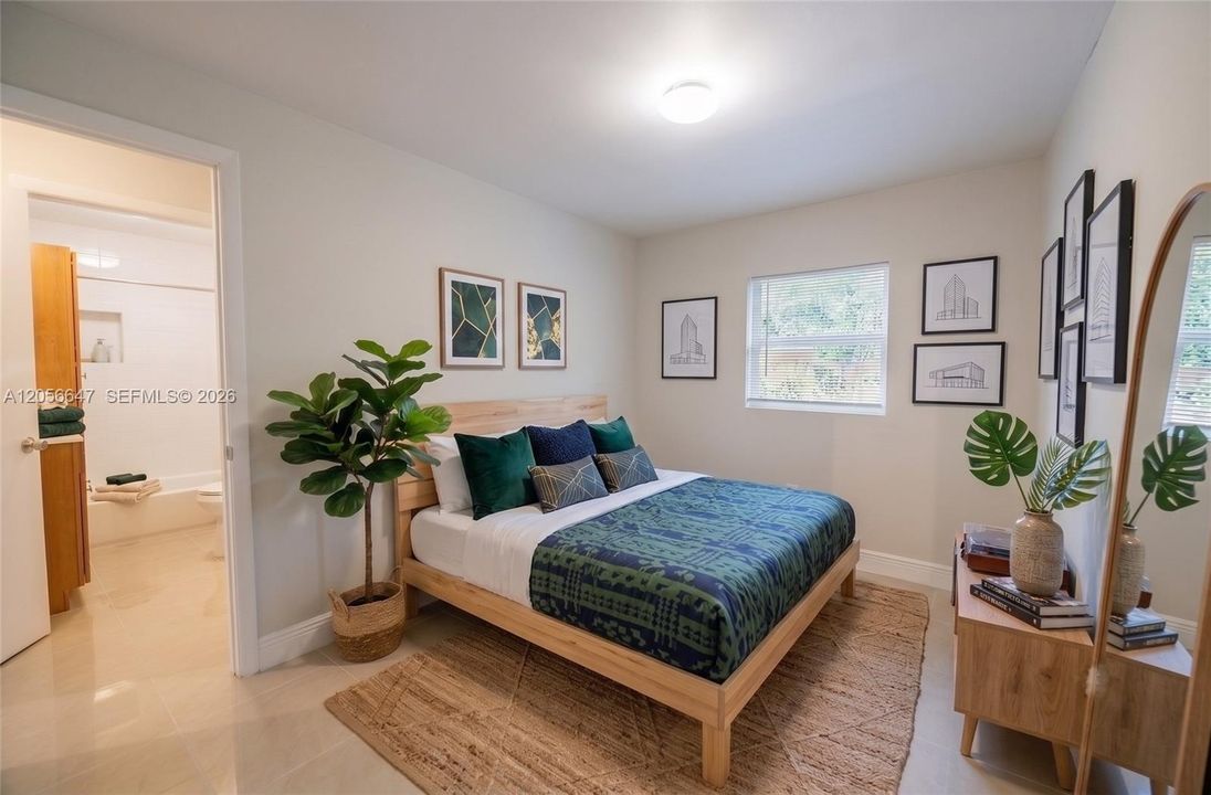 Example of furnished room