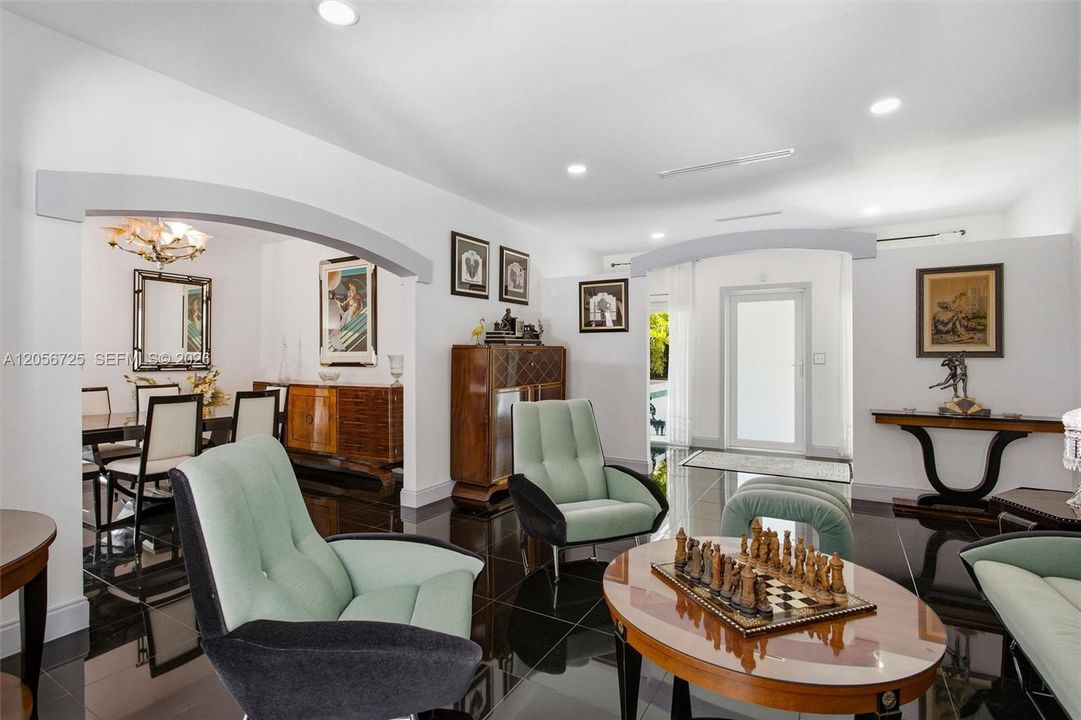 Overlooking Dining Room