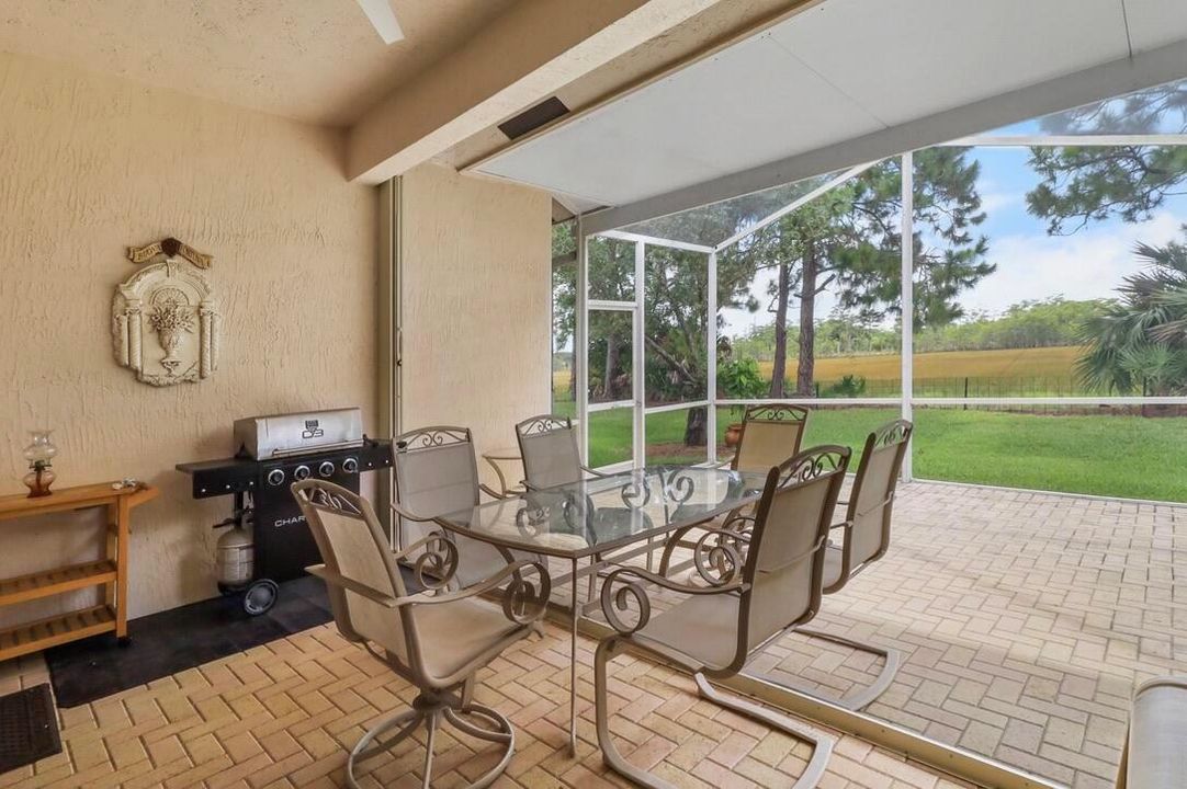 Patio views of preserve