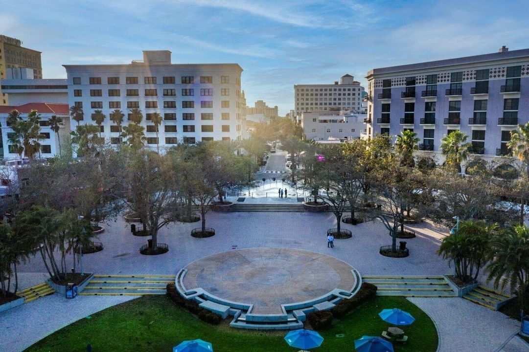 WPB Centennial Square and Fountain Park