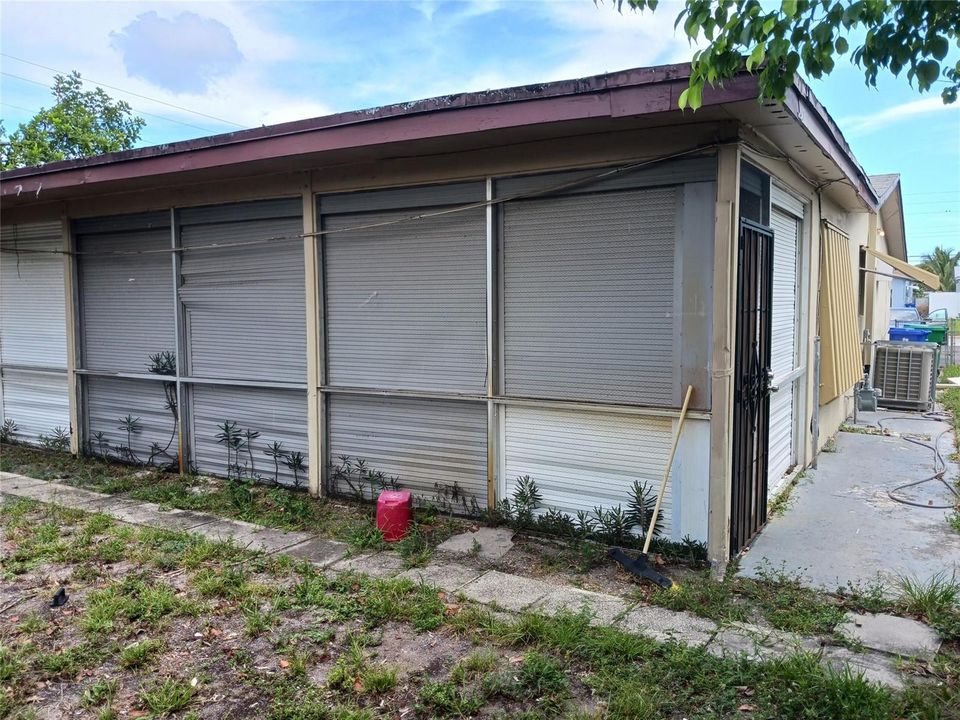 Side of Structure