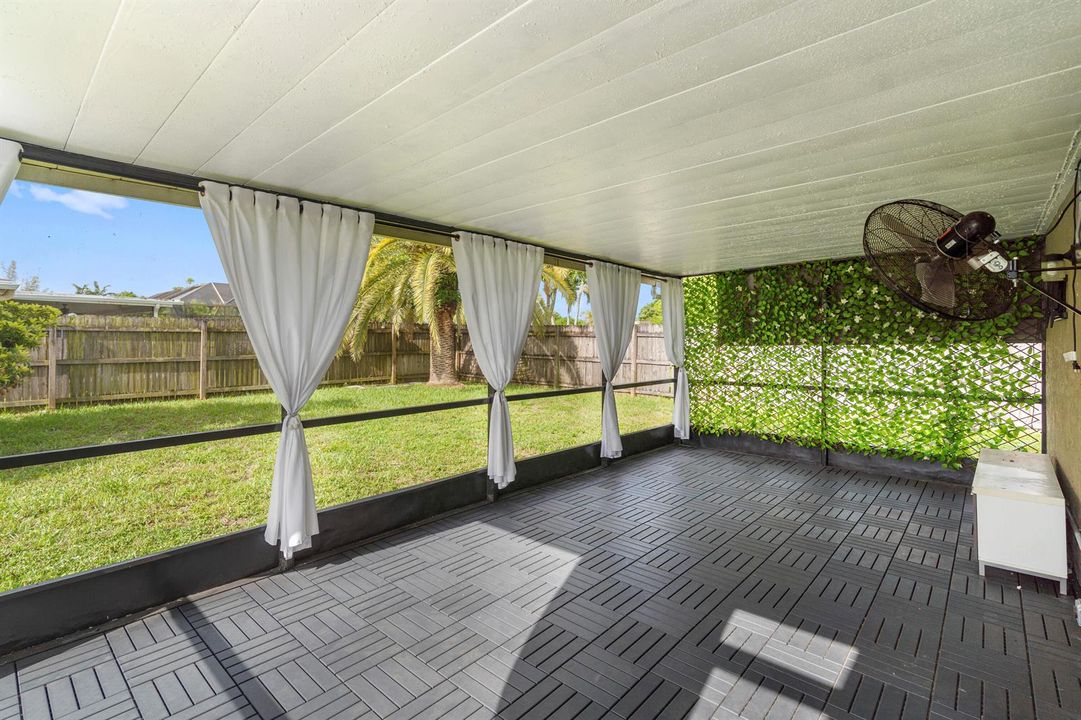 Enclosed Patio