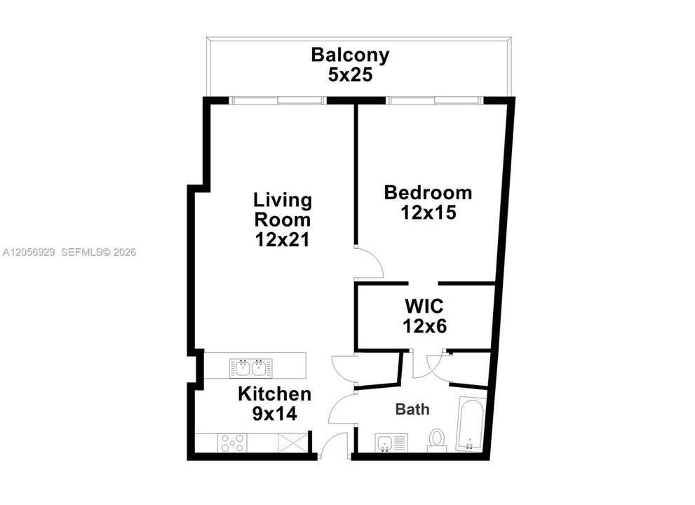 En Venta: $329,000 (1 camas, 1 baños, 821 Pies cuadrados)