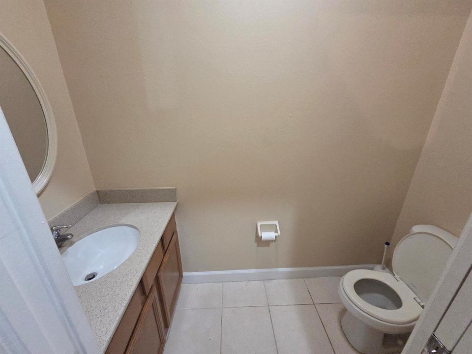 half bath 1st floor