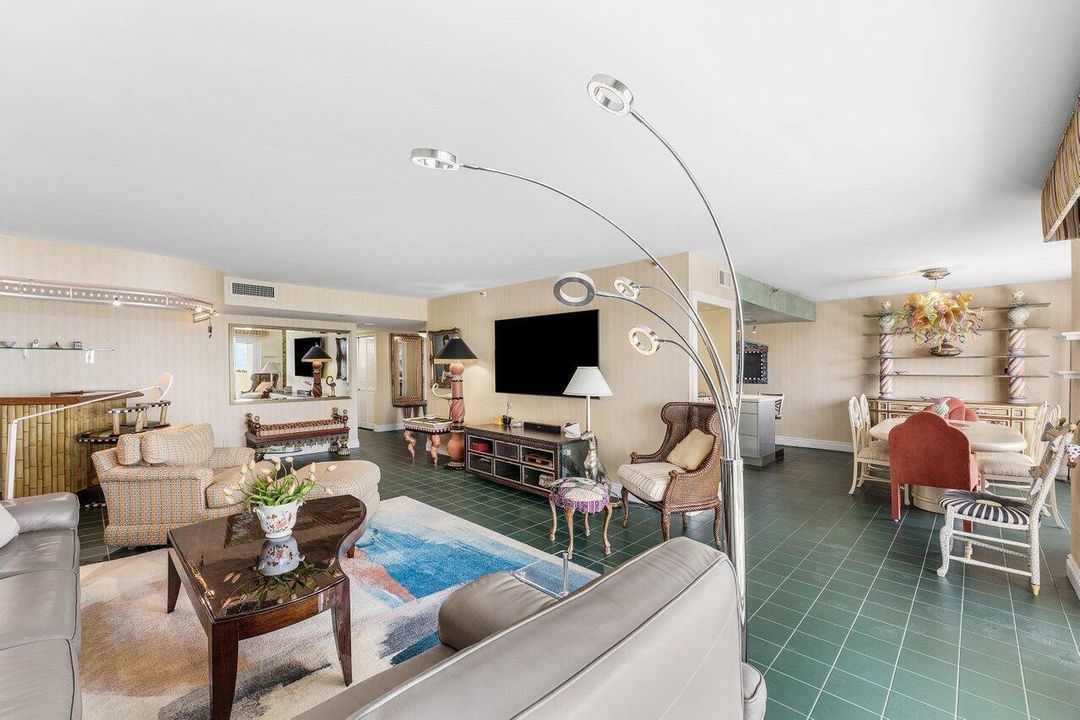 Living Room and Dining Room