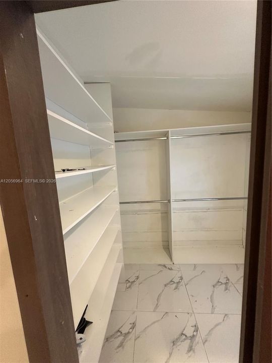 Walk-In Closet (Master Bedroom)