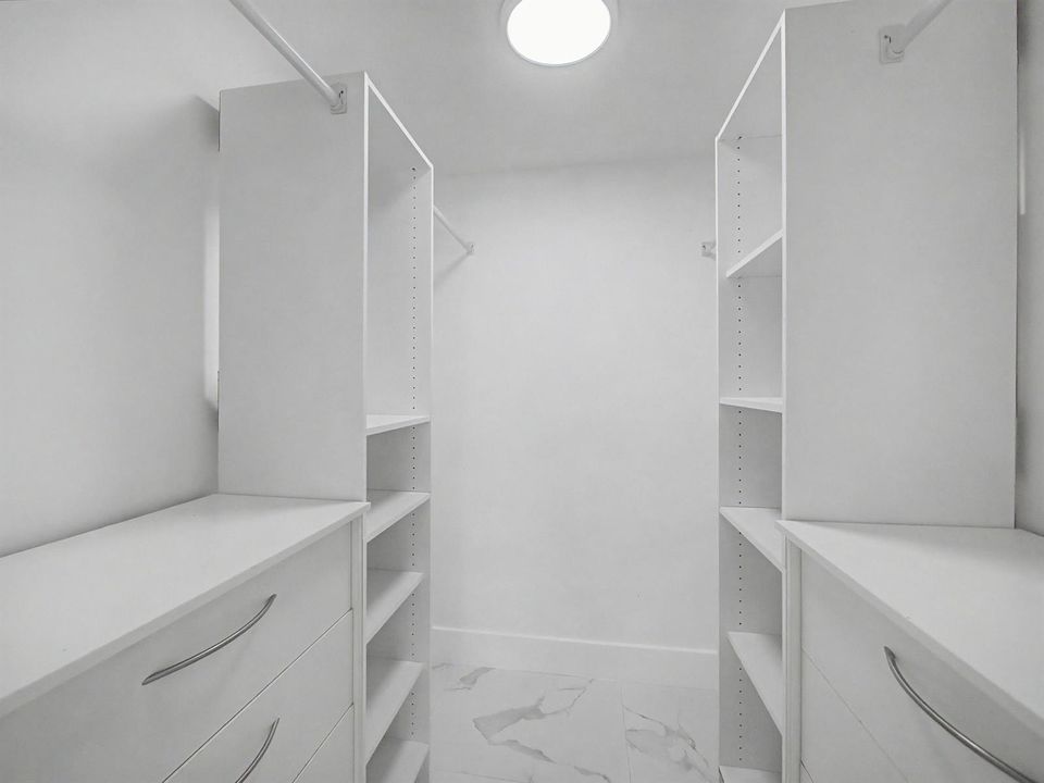 Master closet