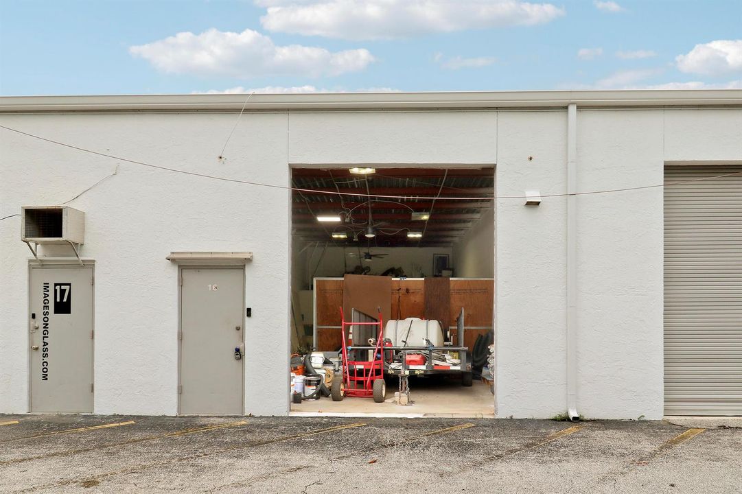 Overhead Door Opened