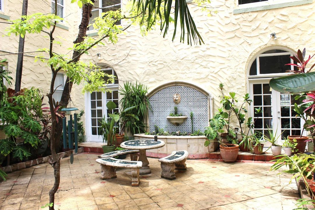 Courtyard view