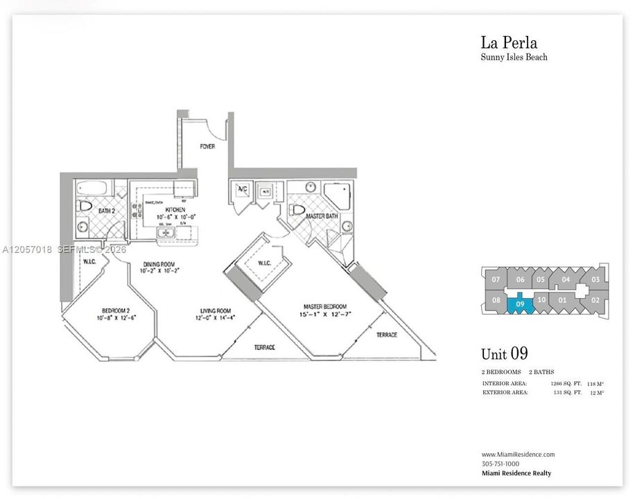 For Rent: $4,800 (2 beds, 2 baths, 1266 Square Feet)