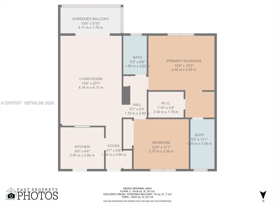 Ample and Functional Floor plan
