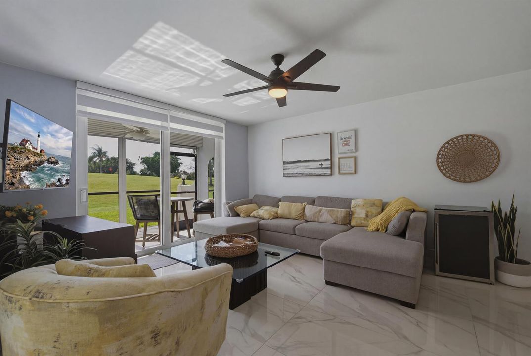 14. Living Room Patio Golf