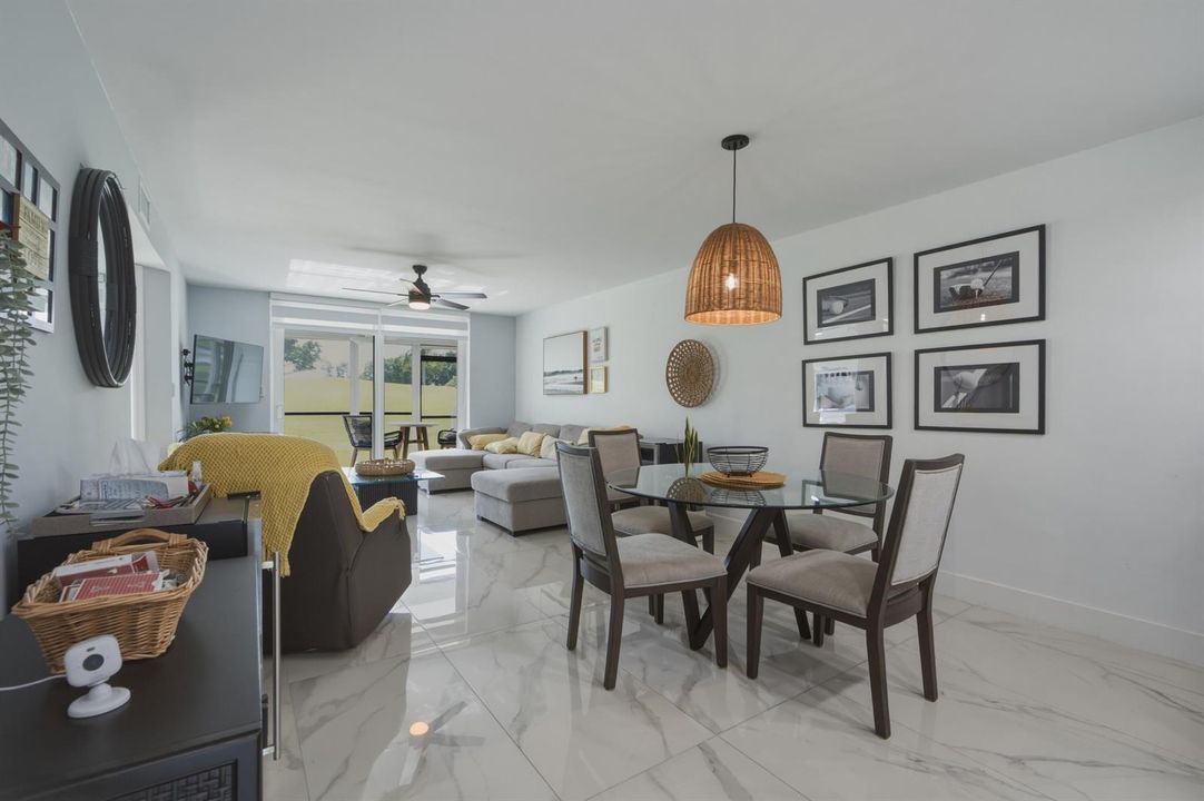 7. Dining Room to Living Room