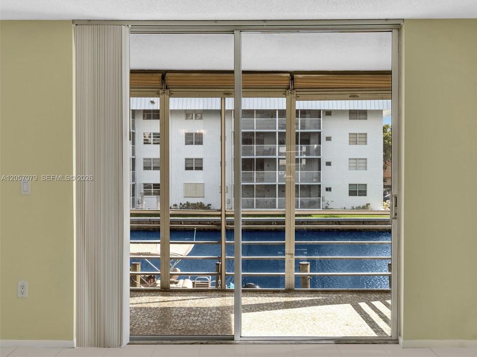 Covered balcony