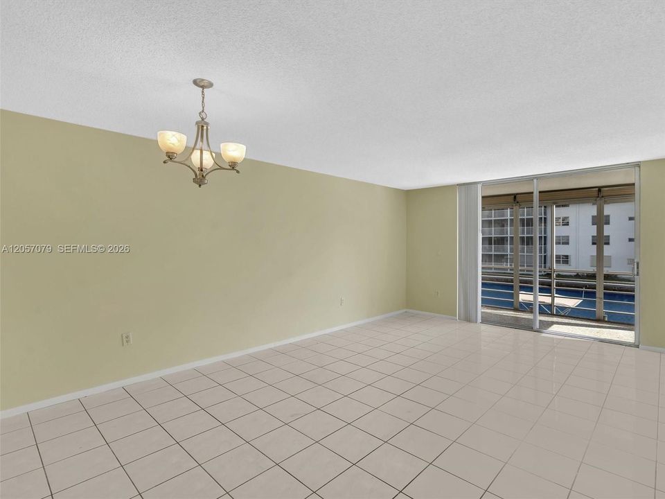 Living and dining area