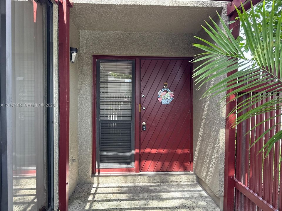Main front entrance