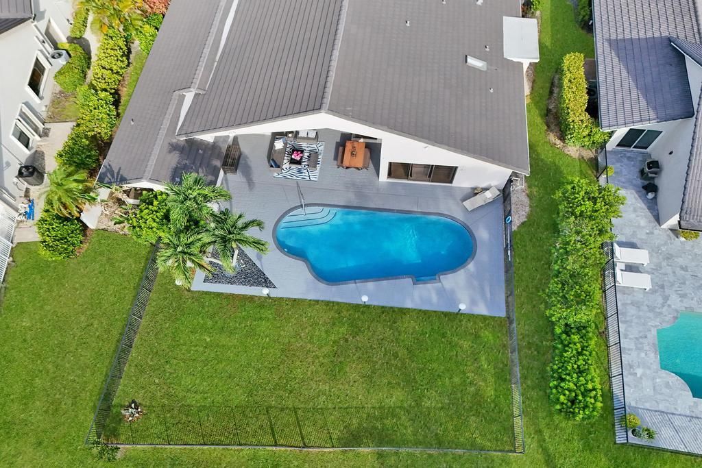 Aerial Backyard