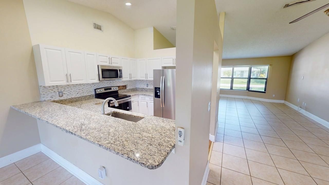 Counter off Kitchen