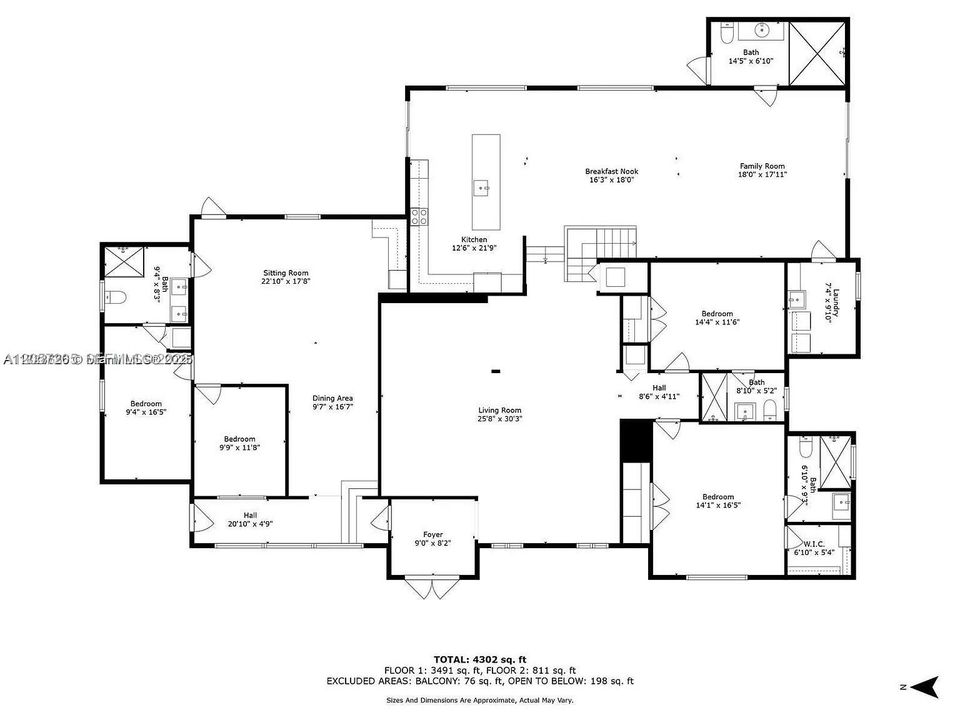 For Sale: $2,950,000 (6 beds, 6 baths, 4496 Square Feet)