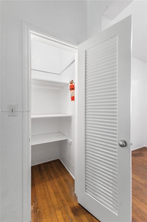 Storage closet