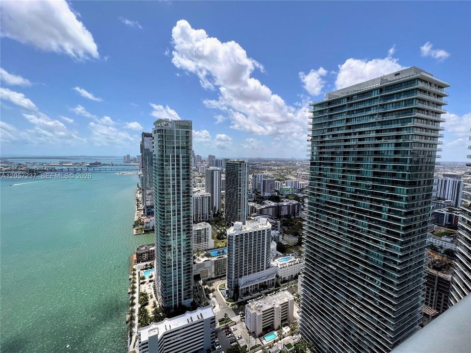Views from unit towards South Beach