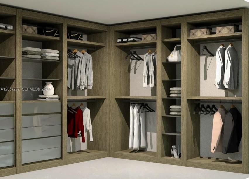 Custom Italian closets