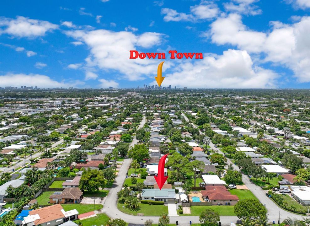 Aerial South