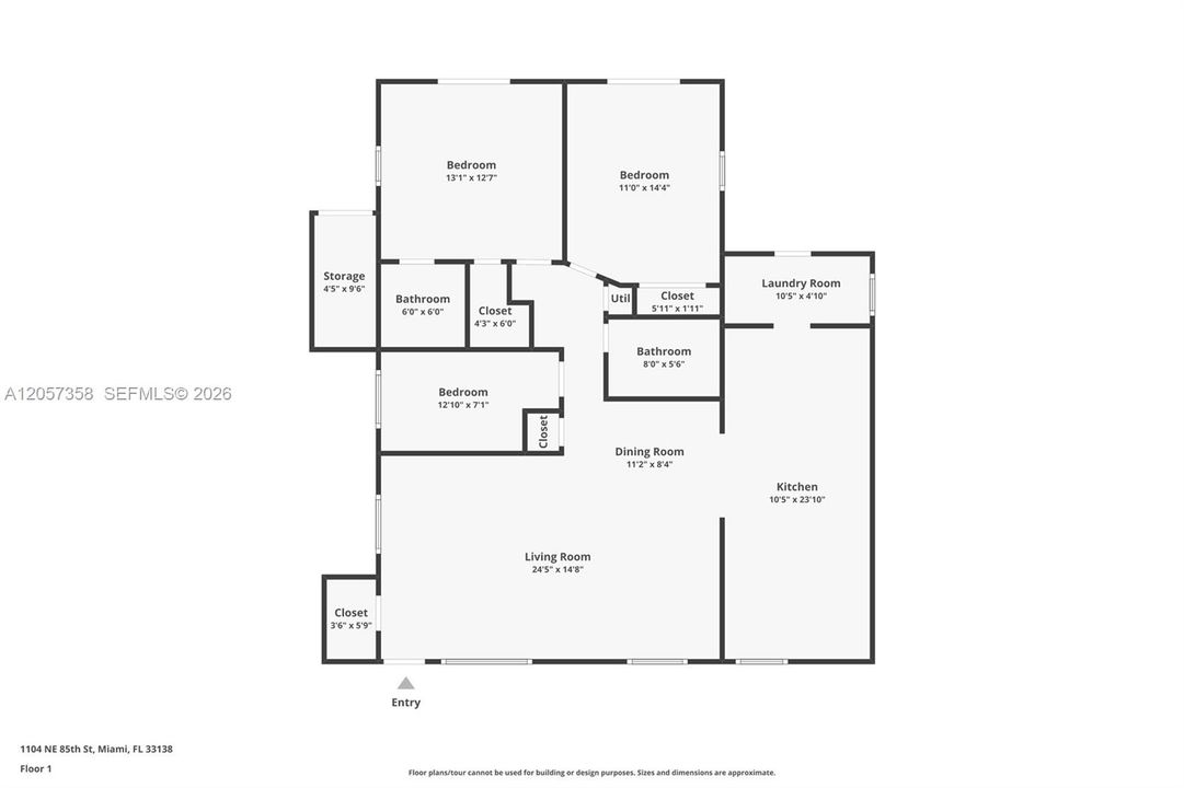 В аренду: $5,700 (3 спален, 2 ванн, 1411 Квадратных фут)