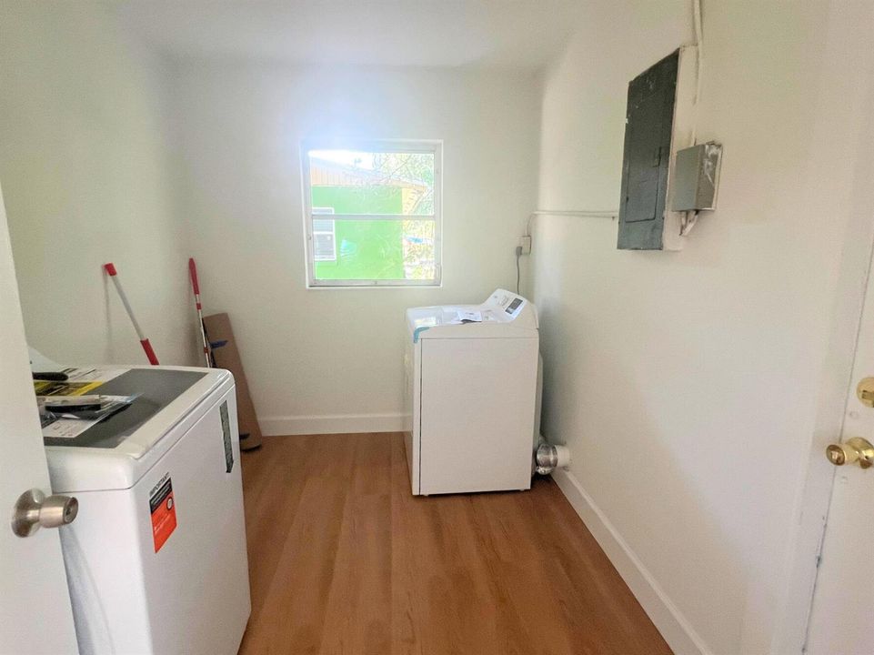 Laundry Room brand new appliances