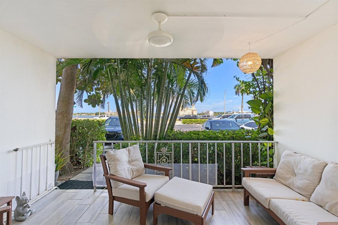 patio view