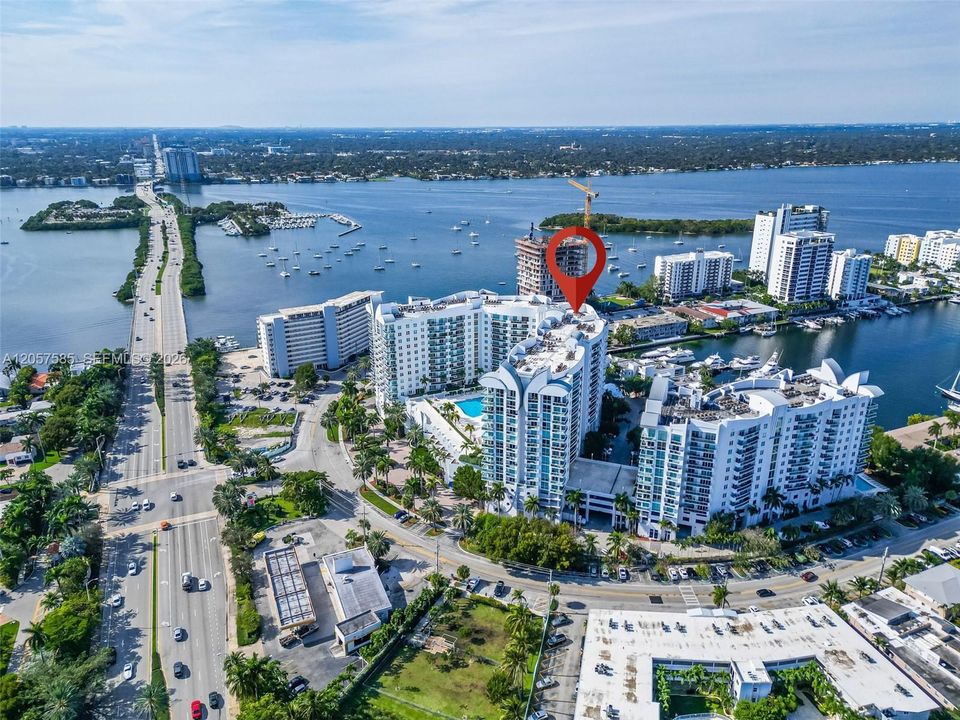 Aerial View of 360 Condominium Complex