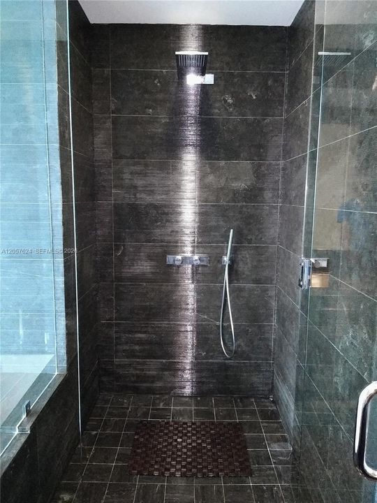 Extra large shower
