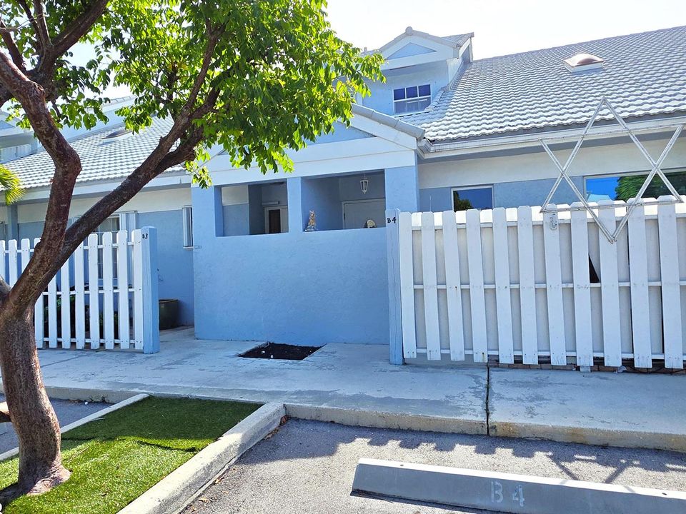 Front of Structure