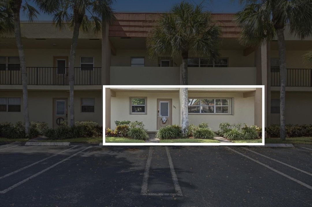 Front of unit