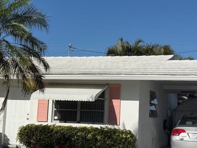 Tile roof no leaks