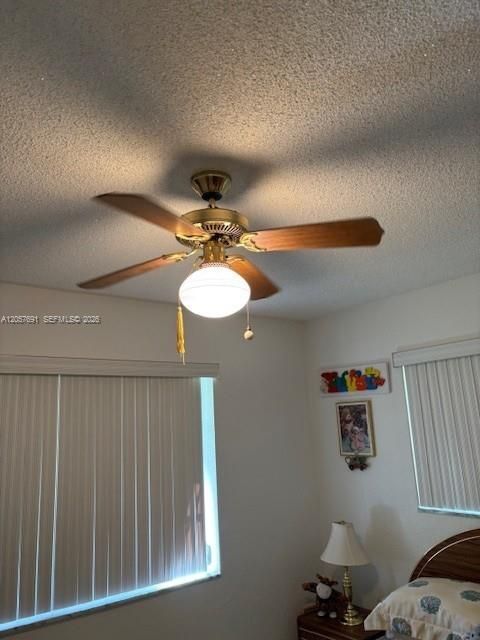 Ceiling fans throughout home