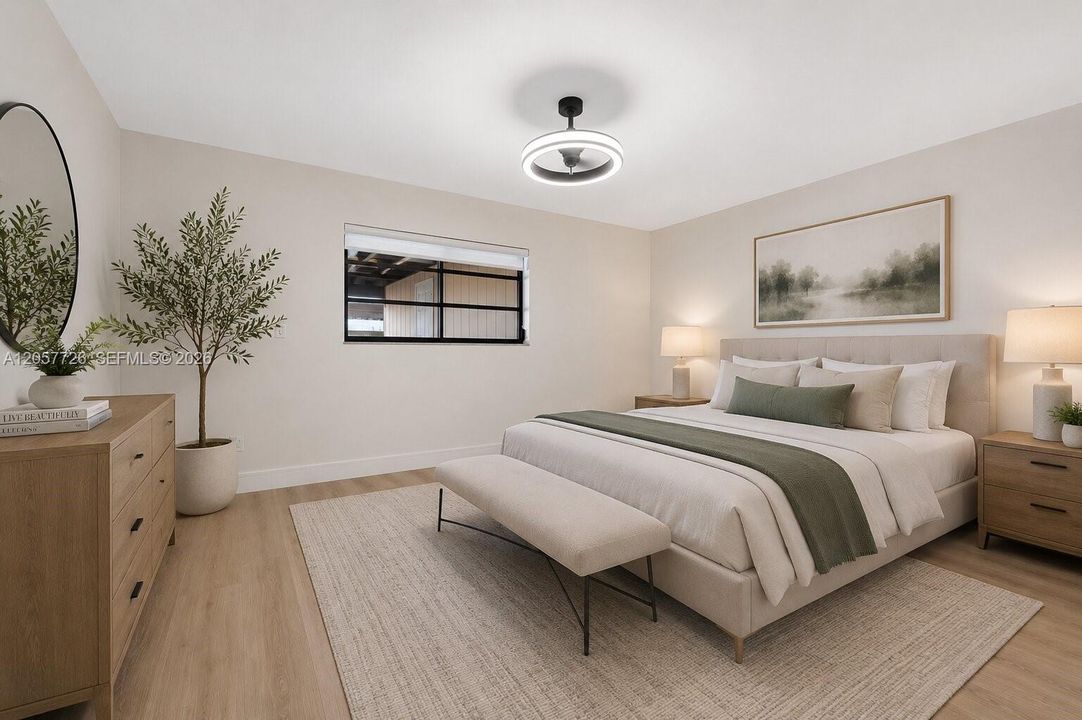 Property is virtually staged