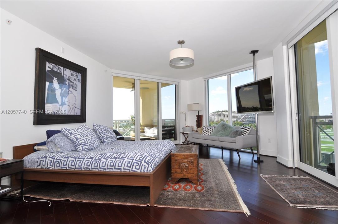 MASTER BEDROOM WITH BALCONIES