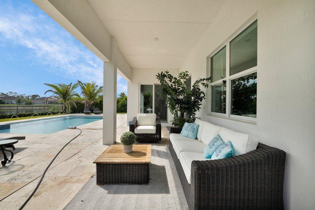 outside pool/lake view