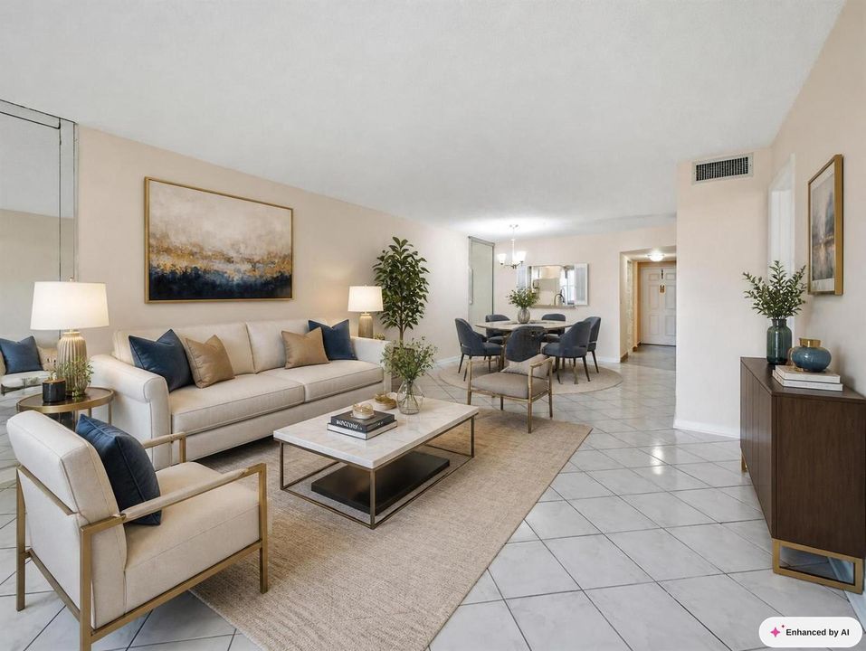 Living Dining Staged