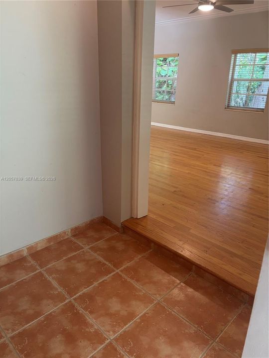 Foyer to living room