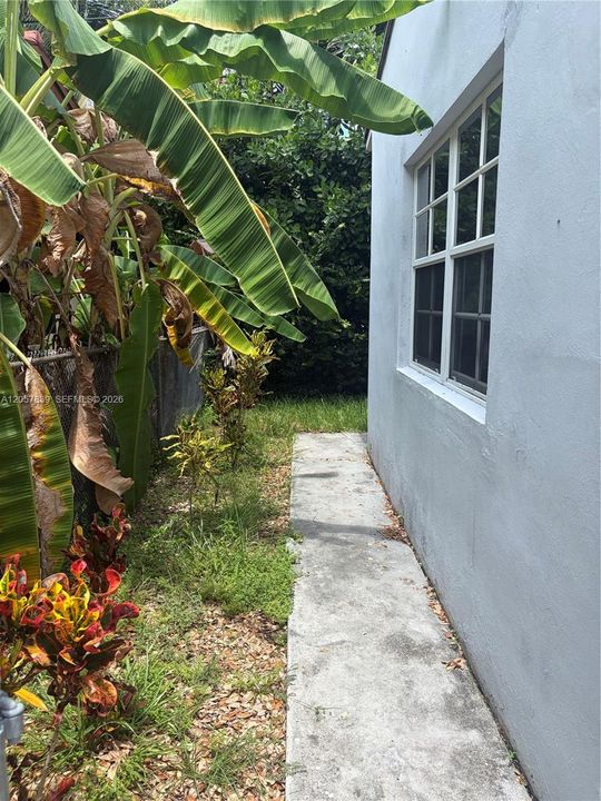 Side walkway