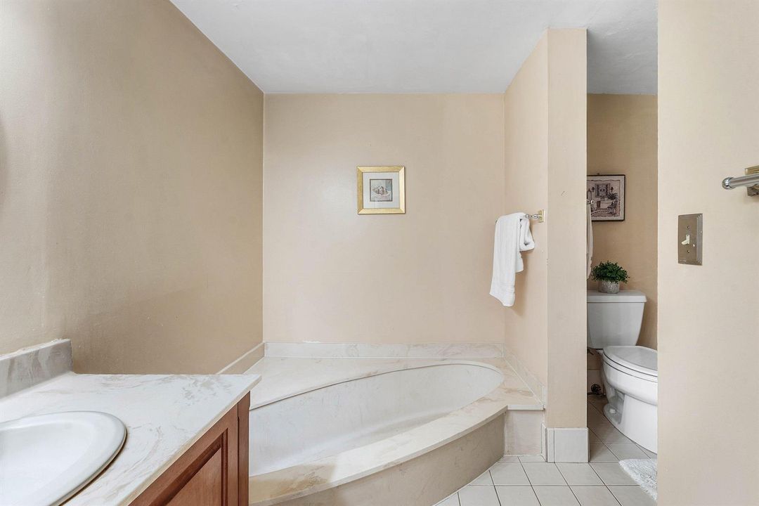 Master bathroom