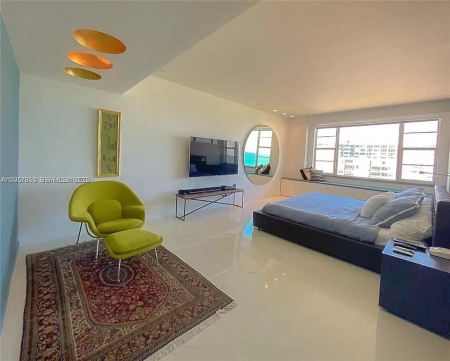 Huge master bedroom with ocean views