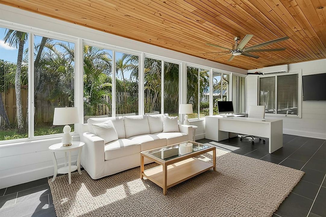 Outdoor Office - Virtually Staged