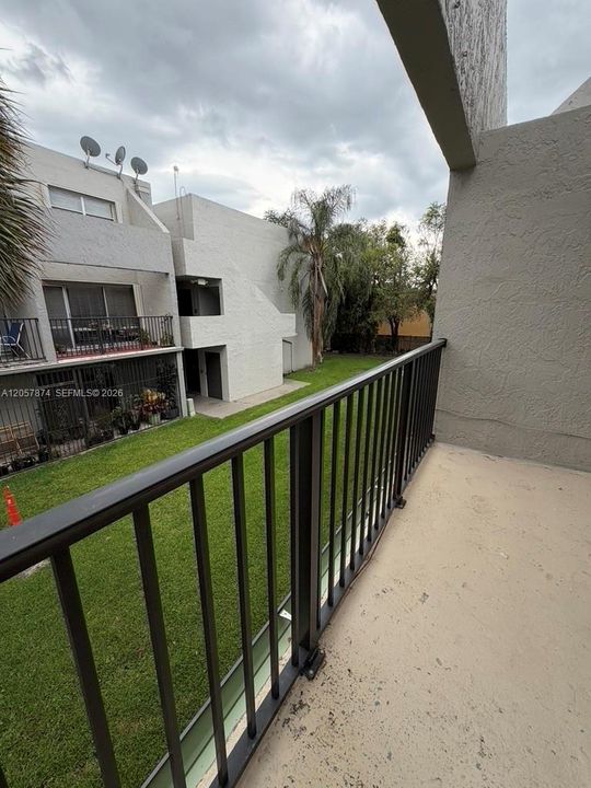 Balcony off of Living Room