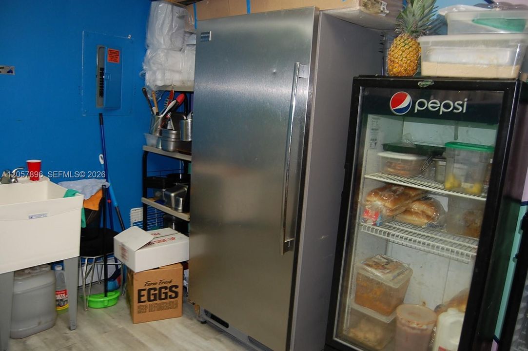 private kitchen area