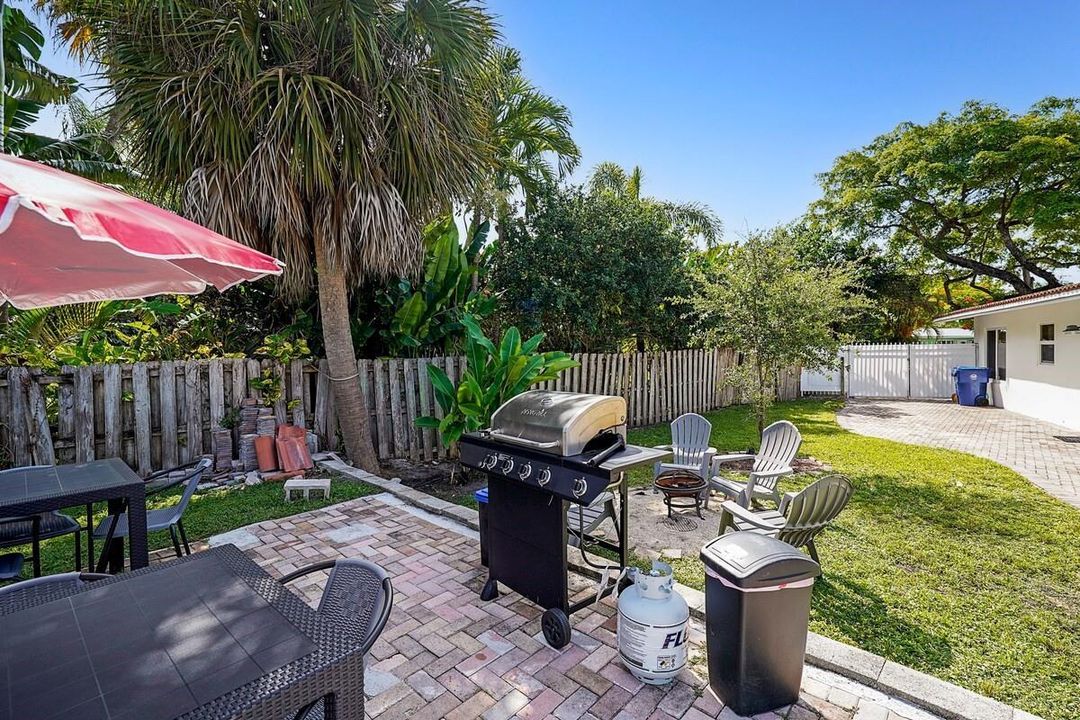 Sapce for your firepit and grill